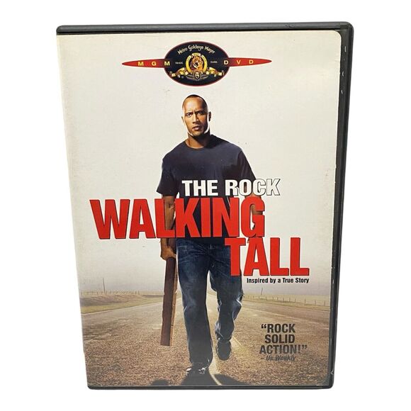Walking Tall DVD Movie With Case Rated PG-13 Dwayne The Rock Johnson￼ - Picture 1 of 7